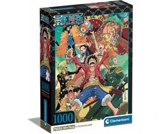 Clementoni Dėlionė 1000 vnt. - Anime OnePiece