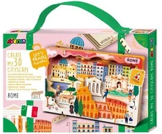 Dėlionė Mg Dystrybucja Avenir Puzzle Stwórz pejzaż miejski 3D - Rome