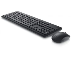 Klaviatūra Klaviatūros Ir Pelės Komplektas - Dell KM3322W Belaidis JAV Tarptautinis Juodas