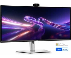 Dell Monitorius p3426wev 34 cale ips curved wqhd (3440x1440)/21:9/hdmi/dp/4xusb/2xusb-c/rj45/camera/3y