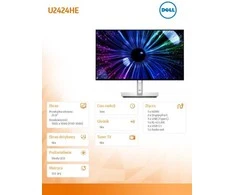 Dell UltraSharp 24 USB-C Hub Monitorius | U2424HE