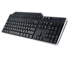 Dell su laidu biznesowa klaviatūra multimedialna usb kb-522, juoda
