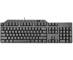 Dell su laidu biznesowa klaviatūra multimedialna usb kb-522, juoda