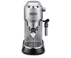 Delonghi dedica style ec 685.m portafilter kavos aparatas (1350w; sidabro spalvos)