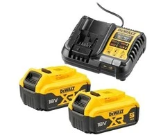 Įkroviklis dcb1104 + 2x5ah dcb1104p2 dewalt