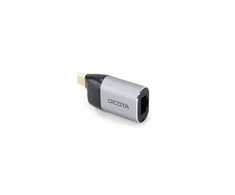 Adapteris USB Dicota USB-C - RJ-45 Sidabrinė (D32048)