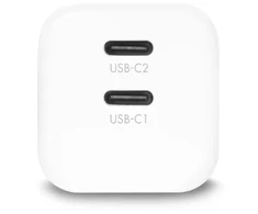 Dicota Įkroviklis gan 65w 2xusb-c balta