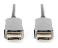 Digitus Hibridinis aoc ekrano prievadas 1.4 8k / 60hz uhd dp / dp m/m jungiamasis laidas 20m juodas