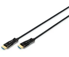 Digitus hybrydowy kabelis światłowodowy hdmi,aoc,uhd 4k 10m