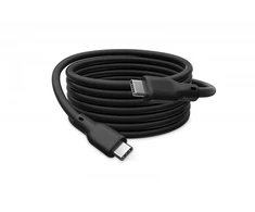 Digitus Digitus Kabelis silikonowy USB, USB4 wersja 2.0, USB 80 Gb/s, 0,5 m, juoda
