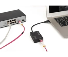 Digitus Karta jungiama į tinklą przewodowa usb 3.0 a do rj45 gigabit sfp ethernet 1 gbps fiber chipset rtl8153