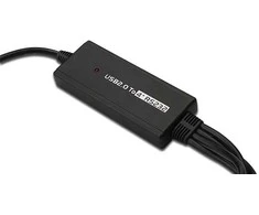 Adapteris digitus da-70159 (usb m - 4x rs-232 m; 1,5m; spalva juoda)