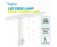 Digitus LED stalinė lempa, 80 cm, balta | DA-90493 | 2400 lm | 16 W | 3000-6500 K | šilta balta šviesa iki baltos dienos šviesos | LED lempa | 10 V
