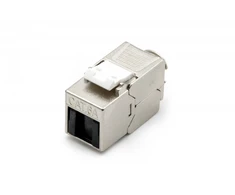 Digitus DIGIT Keystone lizdas RJ45 (8P8C) Cat.6A, STP, apsauginis dangtelis nuo dulkių