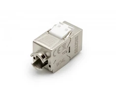 Digitus DIGIT Keystone lizdas RJ45 (8P8C) Cat.6A, STP, apsauginis dangtelis nuo dulkių