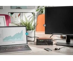 Assmann elektroninis DIGITUS KVM jungiklis 2x1 HDMI HDMI Out USB 4Kx2K 60Hz