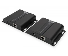 Digitus Przedłużacz (extender) hdmi ip/cat.5/6/7 120m 4k poe hdcp 1.4 ir audio (komplektas)