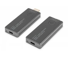 Digitus USB-C į HDMI belaidį prailginimo kabelį, 30 m, UHD 4K 30Hz garsą (komplektas)