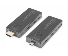 Digitus USB-C į HDMI belaidį prailginimo kabelį, 30 m, UHD 4K 30Hz garsą (komplektas)