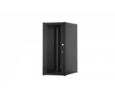 Digitus Spintelė Hyperice Tinklinė spintelė stovi Hyper Pro 19" 26U stelažas 600x1000, priekinės durys perforuotos, juoda, 1000kg