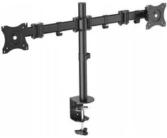 Laikiklis Stojak biurkowy do 2 monitorów digitus da-90349 (biurkowy; 17" - 27"; max. 16 kg)