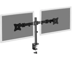 Laikiklis Stojak biurkowy do 2 monitorów digitus da-90349 (biurkowy; 17" - 27"; max. 16 kg)