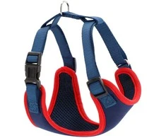 Dingo DINGO Szelki roz. L | a:39-59cm,b:49-69cm tamsiai mėlyna