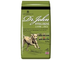 DR JOHN Hypoallergenic ėriena with ryžiai – sausas Maistas šunims – 12,5kg