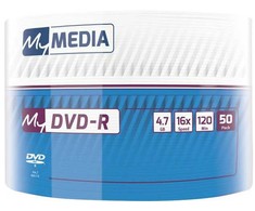 Verbatim Dvd-r my media 4.7gb x16 wrap (50 spindle)