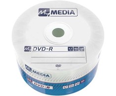 Verbatim Dvd-r my media 4.7gb x16 wrap (50 spindle)