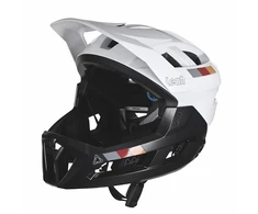 Dviratininko šalmas su wypinaną szczęką LEATT Helmet MTB Enduro 2.0 V23 dydis M (55-59cm) balta