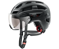 Šalmas Uvex finale visor juodas matt-56-61CM