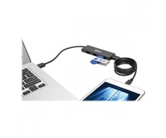 Eaton SuperSpeed U360-004-SLIM 4 prievadų ypač plonas nešiojamasis USB 3.0 šakotuvas