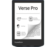 Skaitytuvas e-booków pocketbook verse pro 634 6" 16gb wi-fi azure mėlynas