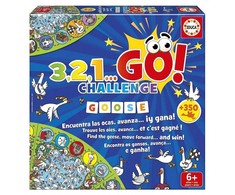 Stalo žaidimas Educa 3,2,1 Go Challenge, EN, FR