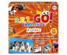 Educa Žaidimas 3,2,1...GO! CHALLENGE Dėlionė 6-99metų