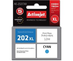 Effiki Activejet ae-202cnx tusz (zamiennik epson 202xl h24010; supreme; 12 ml; mėlyna)