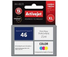 Effiki Activejet ah-46cr tusz (zamiennik hp 46 cz638ae; premium; 21 ml; spalva)