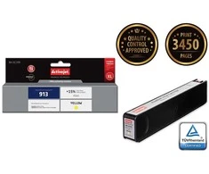 Effiki Activejet ah-913yr tusz (zamiennik hp 913 f6t79ae; premium; 45 ml; geltona)