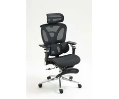 Effiki Activejet fotel biurowy ergonomiczny yk848 juoda