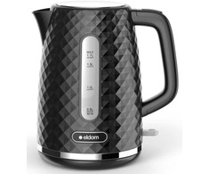 Eldom virdulys elli,poj.1,7 l,galingumas 2200 w,juoda,str