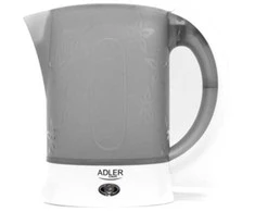 Elektrinis virdulys adler ad 1268 (600w 0.6l; spalva balta)
