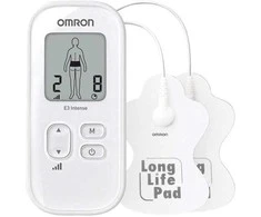 Omron E3 Intense HV-F021-E4W transkutaninė elektrinė nervų stimuliacija (TENS) Baltas