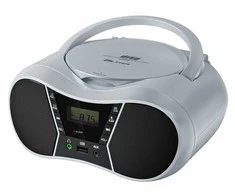 Eltra Grotuvas CD LILA2 USB/BT sidabrinė