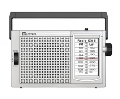 Eltra Radio iza-5 Sidabrinė