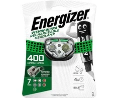 Energizer „Vision Ultra“ priekinis žibintas, 400 liumenų, 15 valandų baterijos veikimo laikas