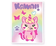 Epee Meno projektas – kawaii mažo menininko lagaminas – kūrybinis rinkinys su elektroniniu aerografu