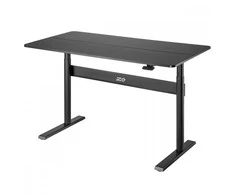 ergo office Biurko Ergo biuro stalas su stalviršiu 140x68cm, dujinė spyruoklė, aukščio reguliavimas, sėdimam ir stovimam darbui, maks. aukštis 115cm, ER