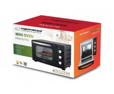 Mikrobangų krosnelė Esperanza EKO008N Mini Oven 20 l 1280 W Juodas