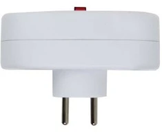 Esperanza ELK306W Electrical splitter 2 GN. Baltas